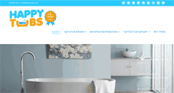 Desktop Screenshot of happytubs.com